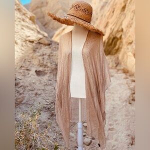 Festival/Beach/Pool Kimono in Westwood Metallic print.